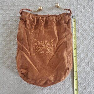 Rampur Indian India Whiskey Distillery Cloth Drawstring Collectible Bag Pouch